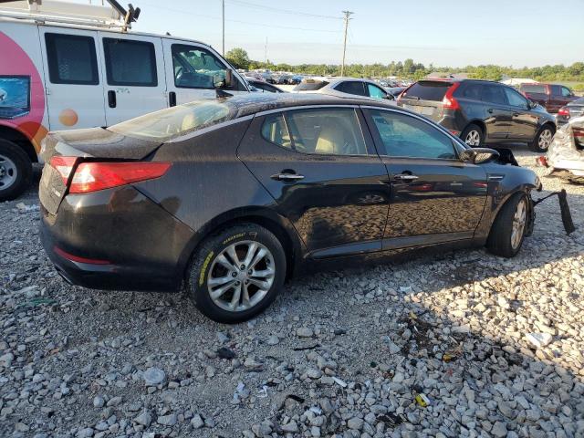 5XXGN4A64CG074549 - 2012 KIA OPTIMA EX BLACK photo 3