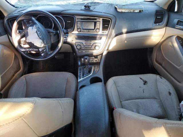 5XXGN4A64CG074549 - 2012 KIA OPTIMA EX BLACK photo 8