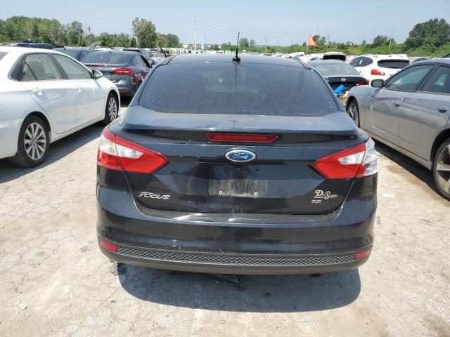 1FAHP3F21CL107740 - 2012 FORD FOCUS SE BLACK photo 6