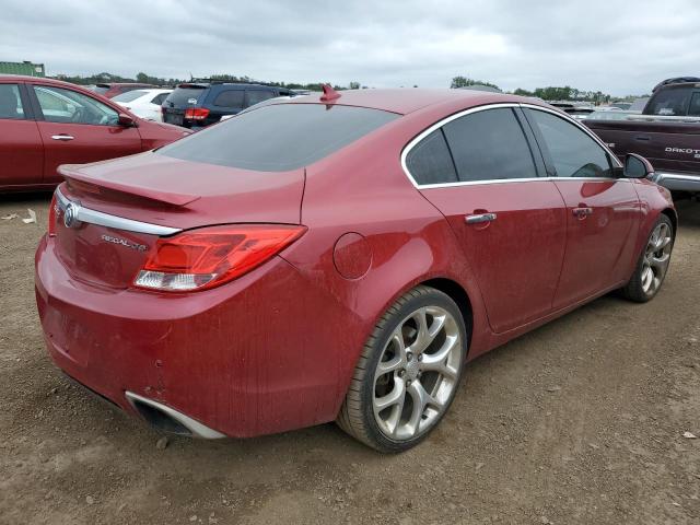 2G4GV5GV9C9205241 - 2012 BUICK REGAL GS RED photo 3