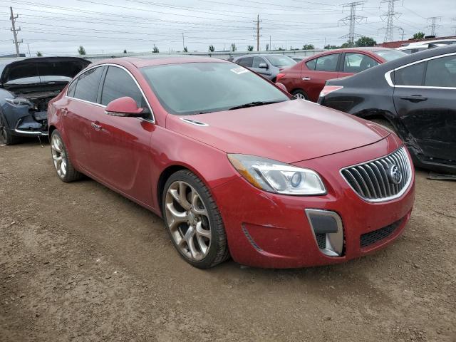 2G4GV5GV9C9205241 - 2012 BUICK REGAL GS RED photo 4