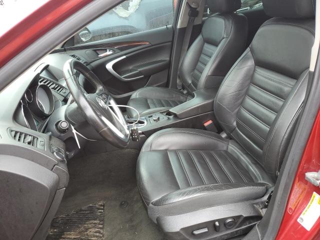2G4GV5GV9C9205241 - 2012 BUICK REGAL GS RED photo 7