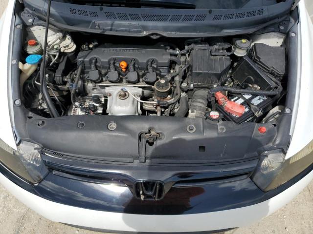 2HGFG12928H518921 - 2008 HONDA CIVIC EXL თეთრი ფოტო 11