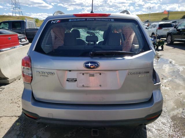 JF2SJABC9FH439423 - 2015 SUBARU FORESTER 2.5I SILVER photo 6