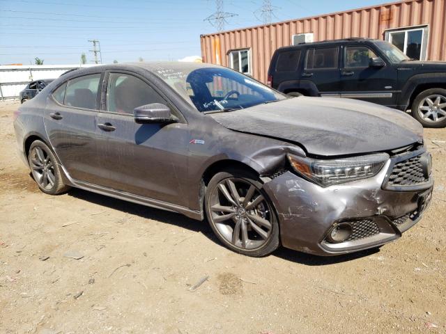 19UUB1F6XLA000519 - 2020 ACURA TLX TECHNOLOGY ნაცრისფერი ფოტო 4