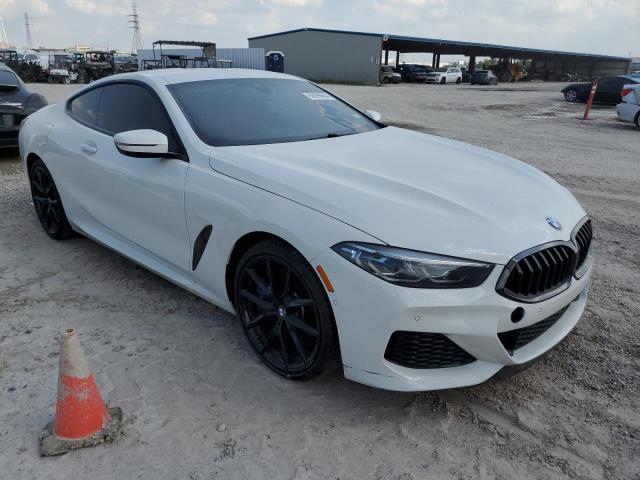 WBABC4C03MCF61722 - 2021 BMW M850XI WHITE photo 4