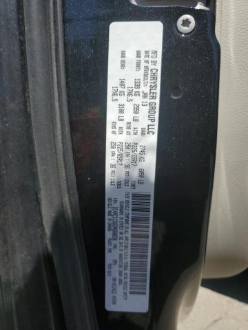 2C4RC1CG6DR668636 - 2013 CHRYSLER TOWN & COU TOURING L BLACK photo 13