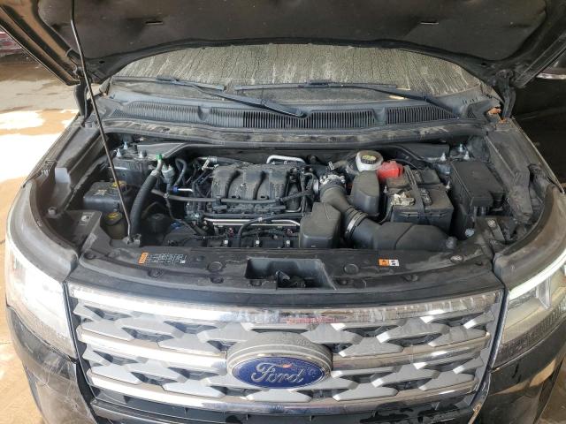 1FM5K8D8XJGA78658 - 2018 FORD EXPLORER XLT Қара фото 12