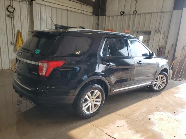 1FM5K8D8XJGA78658 - 2018 FORD EXPLORER XLT Қара фото 3