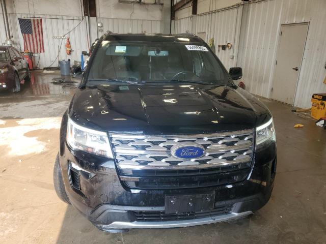 1FM5K8D8XJGA78658 - 2018 FORD EXPLORER XLT Қара фото 5