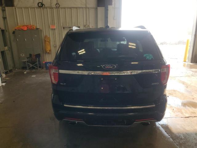 1FM5K8D8XJGA78658 - 2018 FORD EXPLORER XLT Қара фото 6
