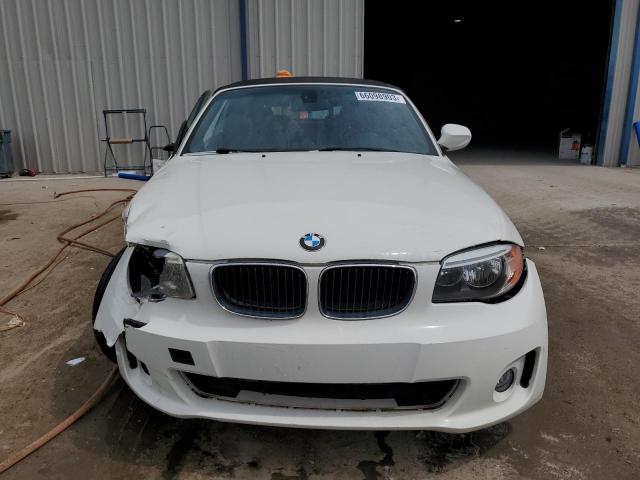 WBAUN1C54CVH84237 - 2012 BMW 128 I WHITE photo 5