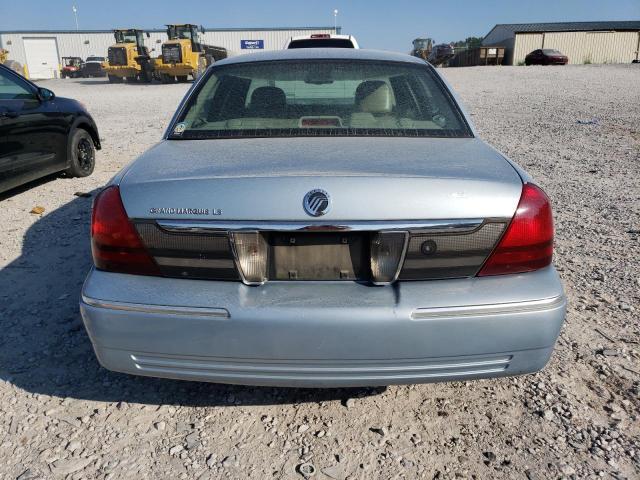 2MEFM75V87X624070 - 2007 MERCURY GRAND MARQUIS LS ლურჯი ფოტო 6