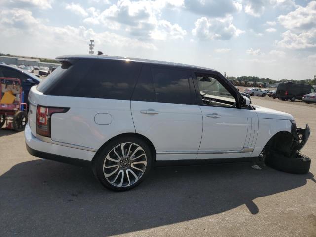 SALGV2TF7FA214460 - 2015 LAND ROVER RANGE ROVE AUTOBIOGRAPHY WHITE photo 3