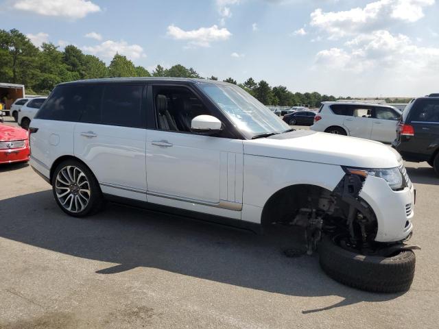 SALGV2TF7FA214460 - 2015 LAND ROVER RANGE ROVE AUTOBIOGRAPHY WHITE photo 4