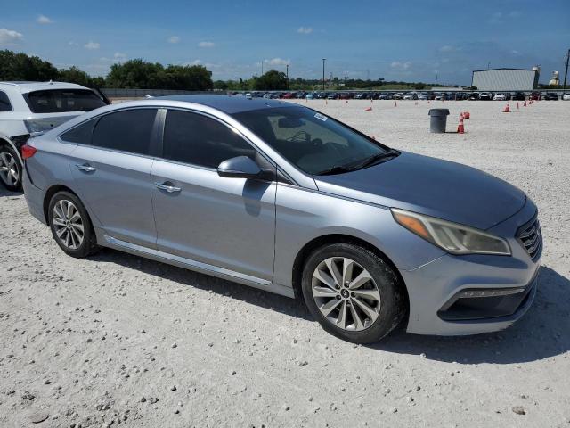 5NPE34AFXFH258111 - 2015 HYUNDAI SONATA SPORT SILVER photo 4