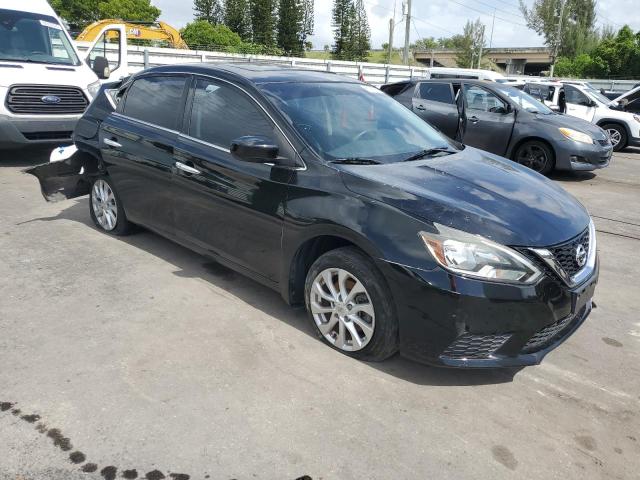 3N1AB7APXJY304742 - 2018 NISSAN SENTRA S 黑色 照片 4