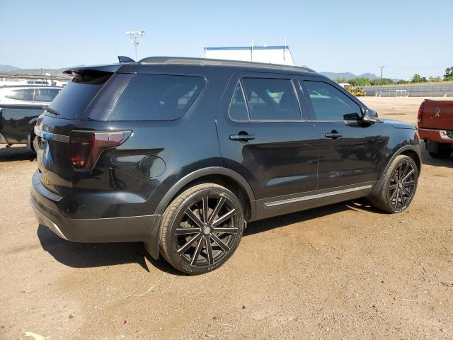 1FM5K8D88GGC35547 - 2016 FORD EXPLORER XLT BLACK photo 3