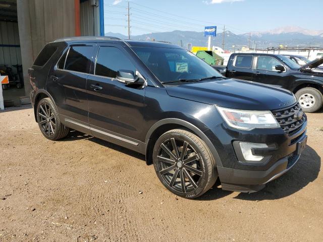 1FM5K8D88GGC35547 - 2016 FORD EXPLORER XLT BLACK photo 4
