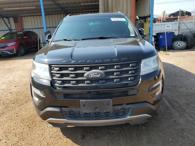 1FM5K8D88GGC35547 - 2016 FORD EXPLORER XLT BLACK photo 5