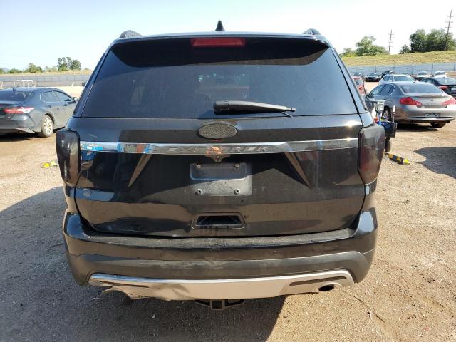 1FM5K8D88GGC35547 - 2016 FORD EXPLORER XLT BLACK photo 6