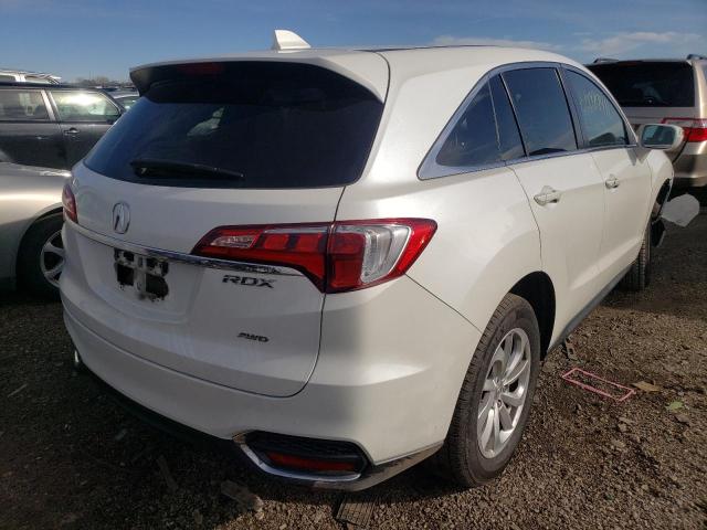 5J8TB4H51GL023327 - 2016 ACURA RDX TECHNOLOGY WHITE photo 4