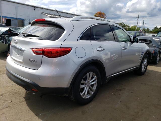 JN8CS1MW9EM413535 - 2014 INFINITI QX70 SILVER photo 3