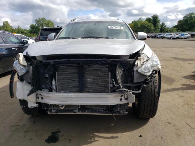 JN8CS1MW9EM413535 - 2014 INFINITI QX70 SILVER photo 5