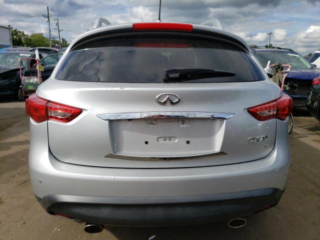 JN8CS1MW9EM413535 - 2014 INFINITI QX70 SILVER photo 6