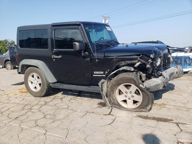 1C4AJWAGXCL143315 - 2012 JEEP WRANGLER SPORT 黑色 照片 4