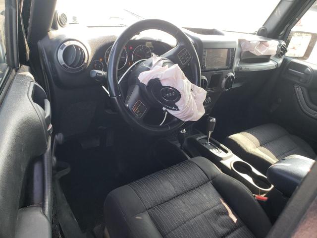 1C4AJWAGXCL143315 - 2012 JEEP WRANGLER SPORT 黑色 照片 8