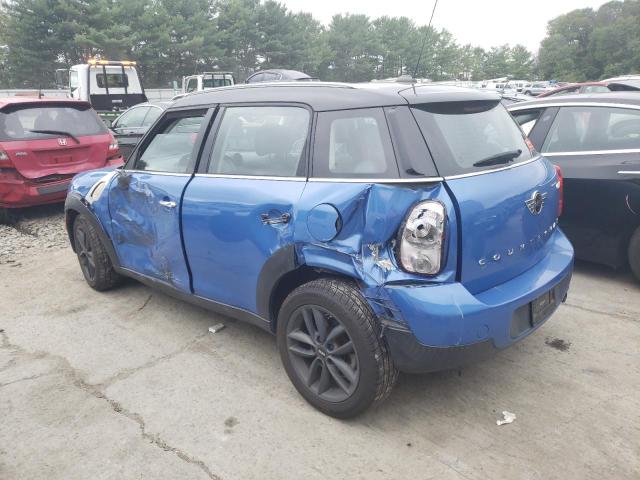 WMWZB3C55EWR39740 - 2014 MINI COOPER COUNTRYMAN BLUE photo 2