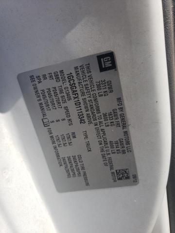 1GCSGAFX1D1113342 - 2013 CHEVROLET EXPRESS G1 WHITE photo 14