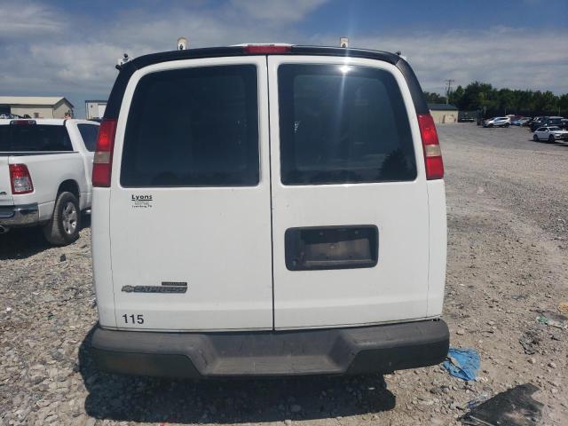 1GCSGAFX1D1113342 - 2013 CHEVROLET EXPRESS G1 WHITE photo 6