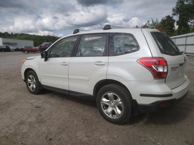 JF2SJAAC5EH406726 - 2014 SUBARU FORESTER 2.5I WHITE photo 2