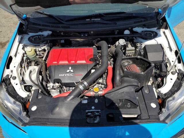 JA32W5FV0BU042346 - 2011 MITSUBISHI LANCER EVOLUTION MR BLUE photo 11