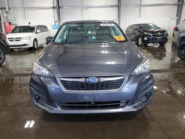 4S3GTAA67H3711638 - 2017 SUBARU IMPREZA BLUE photo 5