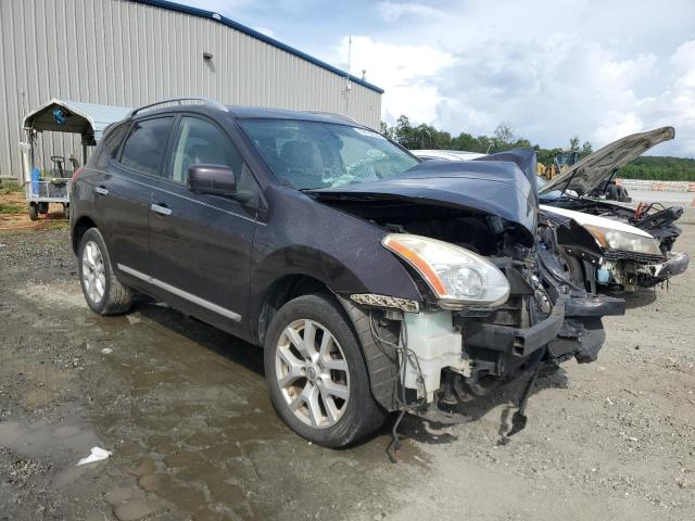 JN8AS5MV6CW358078 - 2012 NISSAN ROGUE S GRAY photo 4