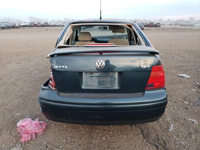 3VWSE69M22M032965 - 2002 VOLKSWAGEN JETTA GLS BLUE photo 6