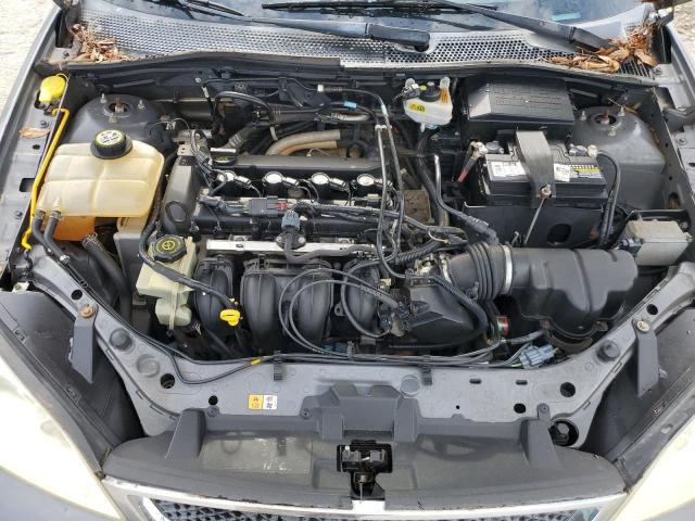 1FAFP34N87W182802 - 2007 FORD FOCUS ZX4 GRAY photo 11