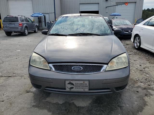 1FAFP34N87W182802 - 2007 FORD FOCUS ZX4 GRAY photo 5