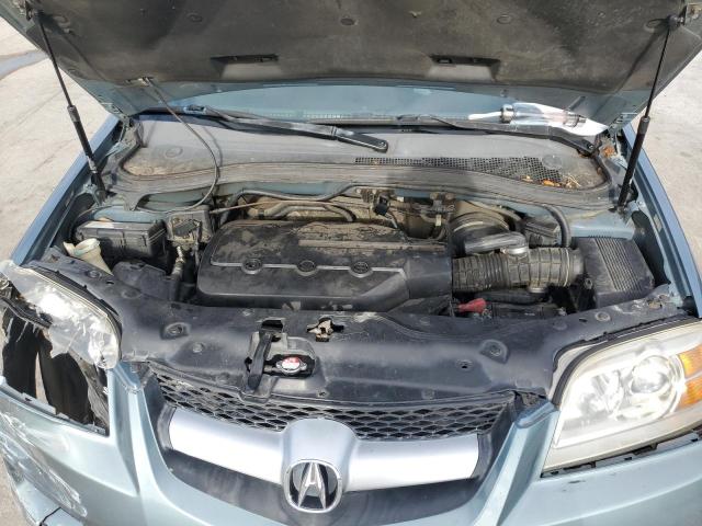 2HNYD18886H505449 - 2006 ACURA MDX TOURING BLUE photo 11