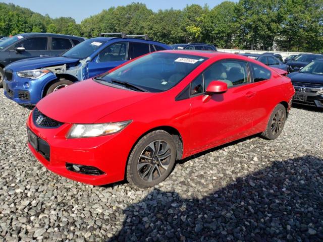 2HGFG3B05DH500873 - 2013 HONDA CIVIC EXL RED photo 1