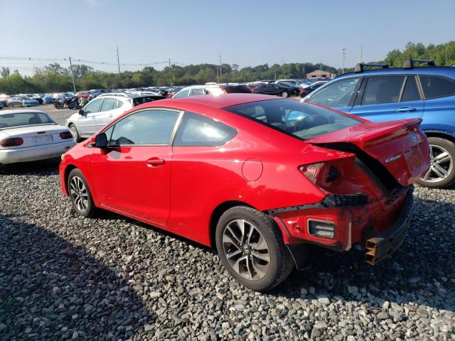 2HGFG3B05DH500873 - 2013 HONDA CIVIC EXL RED photo 2