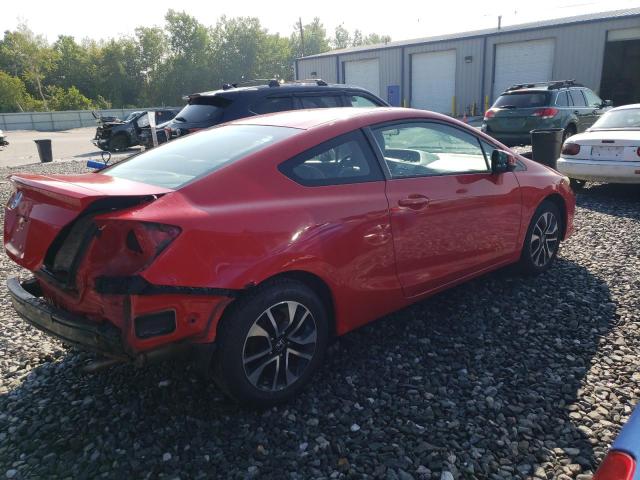 2HGFG3B05DH500873 - 2013 HONDA CIVIC EXL RED photo 3