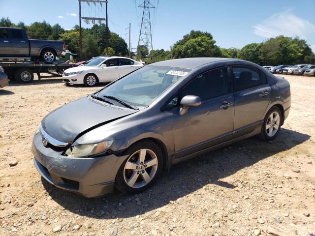 2HGFA1F69AH507101 - 2010 HONDA CIVIC LX-S رمادي صورة 1