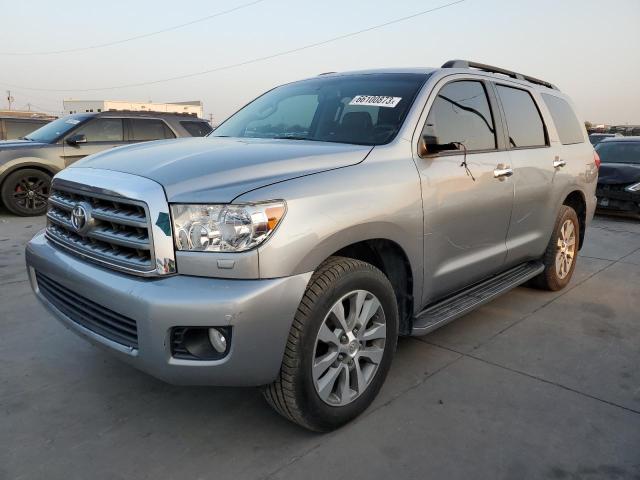 5TDKY5G12HS068936 - 2017 TOYOTA SEQUOIA LIMITED SILVER photo 1