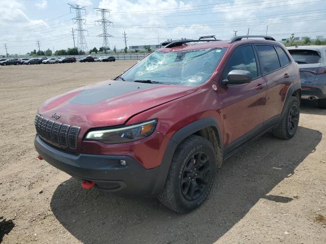 1C4PJMBX1KD249853 - 2019 JEEP CHEROKEE TRAILHAWK RED photo 1
