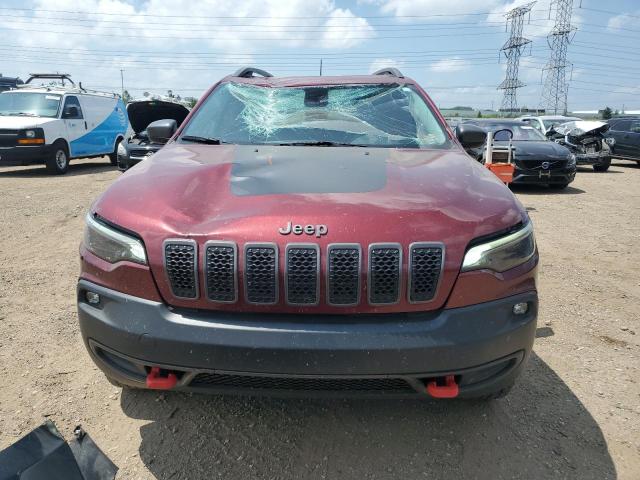 1C4PJMBX1KD249853 - 2019 JEEP CHEROKEE TRAILHAWK RED photo 5