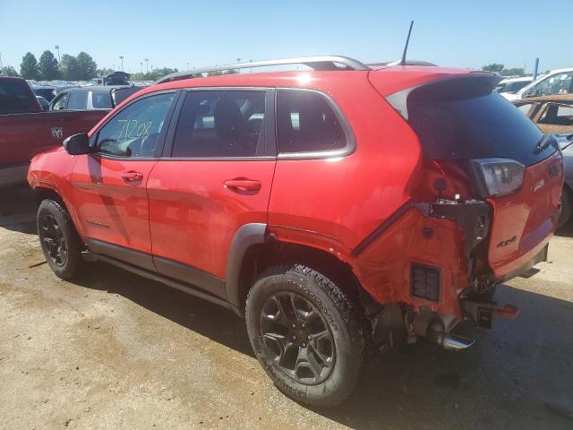 1C4PJMBX8KD115065 - 2019 JEEP CHEROKEE TRAILHAWK Qırmızı foto 2
